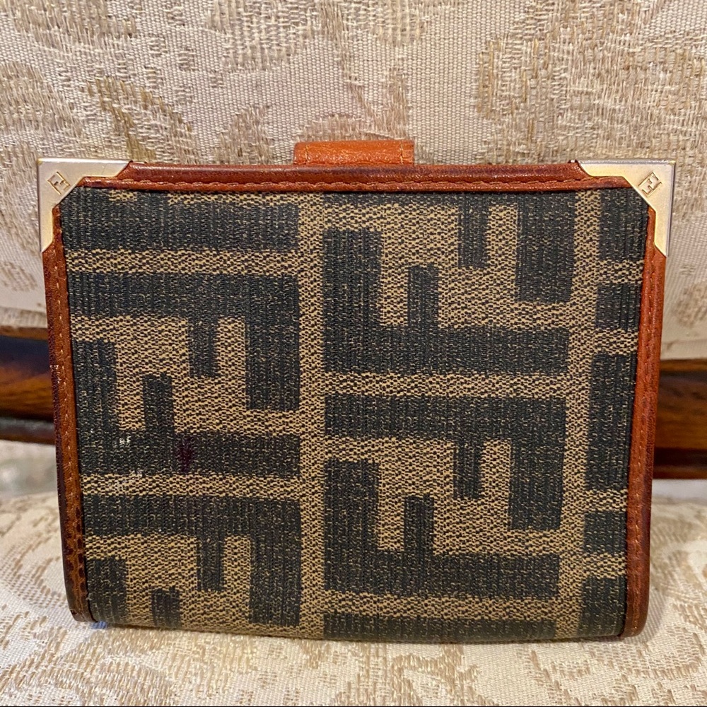 Vintage Fendi Billfold Wallet - Picture 2 of 8